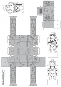 Star Wars Papercraft - M. Gulin - Papercrafts Prints and More