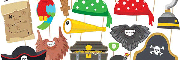 Create a fun Pirate Theme Party - Pirate Party Props